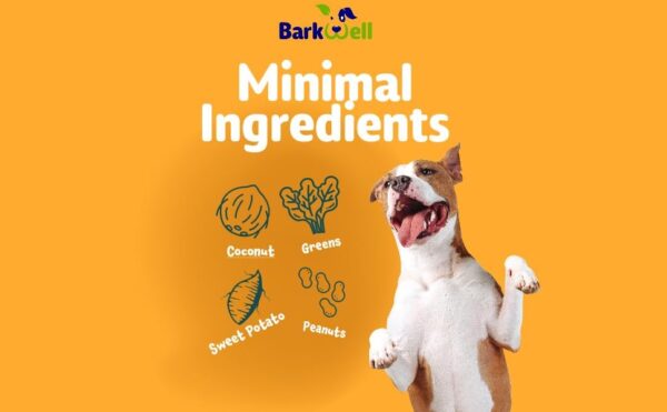 BarkWell Peanut Butter Bars for Dogs, 0.7 Ounce, 16-Pack (Greens) - Image 5